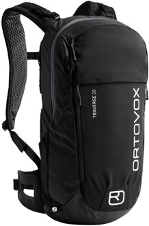 Ortovox Traverse 20 black-raven rugzak Zwart - H 52 x B 27 x D 18 cm