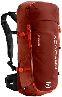 Ortovox Traverse 30 hot-orange rugzak Oranje - H 64 x B 27 x D 21 cm