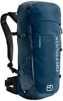 Ortovox Traverse 30 sea-surface rugzak Blauw - H 64 x B 27 x D 21 cm