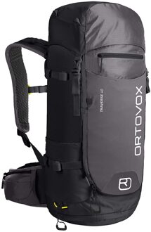 Ortovox Traverse 40 Backpack black-raven backpack Zwart - H 66 x B 27 x D 33