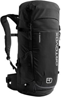 Ortovox Traverse 40 black-raven rugzak Zwart - H 66 x B 27 x D 33 cm
