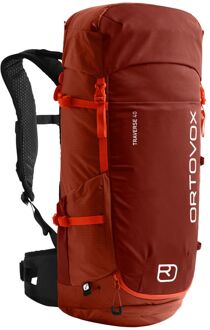 Ortovox Traverse 40 hot-orange rugzak Oranje - H 66 x B 27 x D 33 cm