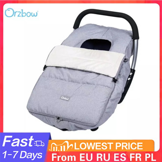 Orzbow Ajustable Baby Stroller Basket Car Seat Covers Waterproof Warm Infant CarSeat Sleeping Bags Newbron Cocoon in Travel