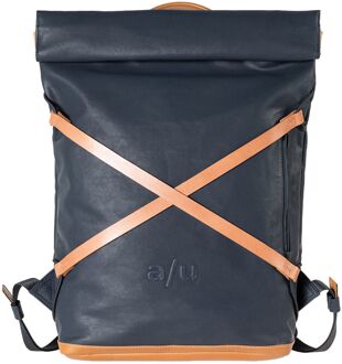 Osaka Laptop Backpack 15" night blue Blauw - H 47 x B 28 x D 12 cm