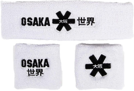 Osaka Zweetband set 2.0 Wit - One size