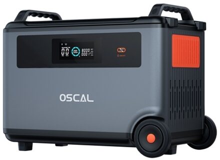 Oscal BP3600 3600Wh Extra Battery Pack 3600Wh to 57600Wh Battery Expandable Capacity Work with PowerMax 3600(can not be used alone)