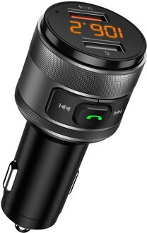 Osevporf Bluetooth Car Charger Voor Iphone 12 11 Pro Max Handsfree Fm-zender Dual Usb Oplader Voor Samsung S20 Xiaomi mi 10