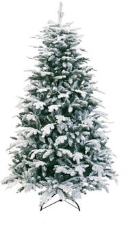 Oslo Snow - Kunstkerstboom - H:120cm Ø:81cm Groen