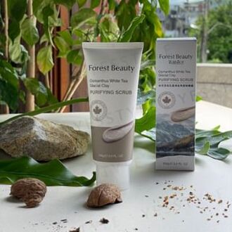 Osmanthus White Tea Glacial Clay Purifying Scrub 100g