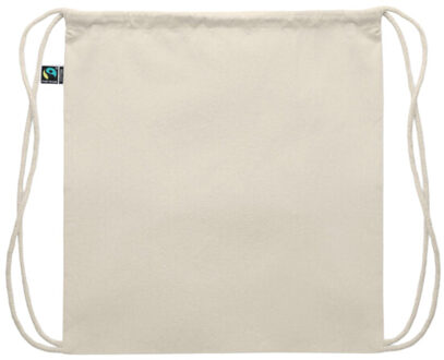 Osole draw fairtrade trekkoordtas Beige - One size
