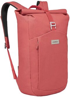 Osprey Arcane Roll Top red pampas heather schooltas Rood - H 50 x B 30 x D 22 cm