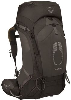Osprey Atmos AG 50 S/M black backpack Zwart - H 66 x B 38 x D 31 cm