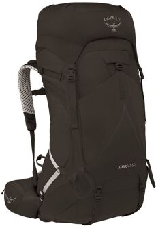 Osprey Atmos AG LT 50 L/XL black backpack Zwart - H 66 x B 38 x D 31 cm