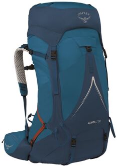 Osprey Atmos AG LT 50 L/XL night shift/scoria blue backpack Blauw - H 66 x B 38 x D 31 cm
