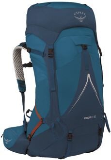 Osprey Atmos AG LT 50 S/M night shift/scoria blue backpack Blauw - H 66 x B 38 x D 31 cm