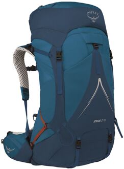 Osprey Atmos AG LT 65 S-M night shift-scoria blue backpack Blauw - H 87 x B 49 x D 31 cm
