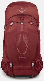 Osprey Aura AG 65 Rugzak Dames Rood - M/L