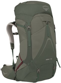 Osprey Aura AG LT 65 Hiking Backpack - Koseret/Darjeeling Spring Green - M/L