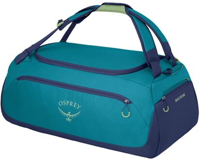 Osprey Daylite Duffel 60 blue spikemoss/alkaline weekendtas Blauw - H 59 x B 40 x D 29 cm