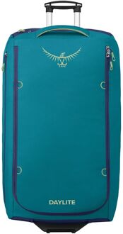 Osprey Daylite Whld Duffel 115 blue spikemoss-alkalinereistas met wielen Blauw - H 82 x B 46 x D 36 cm