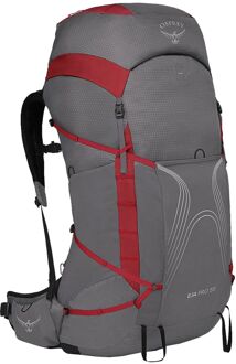Osprey Eja Pro 55 WM/L dale grey/poinsettia red backpack Multicolor - H 72 x B 36 x D 31 cm