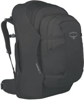 Osprey Fairview 70 black rugzak Zwart - H 65 x B 35 x D 31 cm