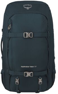 Osprey Fairview Trek 50 night jungle blue backpack Blauw - H 62 x B 38 x D 32 cm