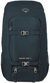 Osprey Fairview Trek 70 night jungle blue backpack Blauw - H 68 x B 41 x D 36