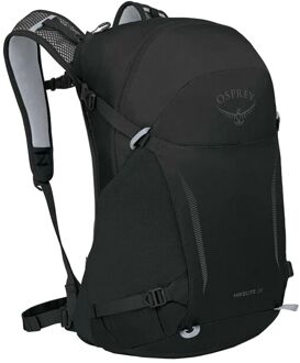 Osprey Hikelite 26 raven black backpack Zwart - H 48 x B 28 x D 28 cm
