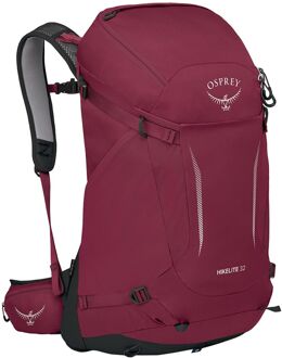 Osprey Hikelite 32 M-L chameleon-black backpack Rood - H 55 x B 32 x D 28 cm