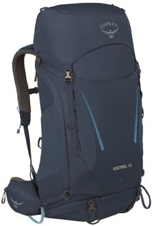 Osprey Kestrel 48 S/M atlas blue backpack Blauw - H 75 x B 34 x D 32