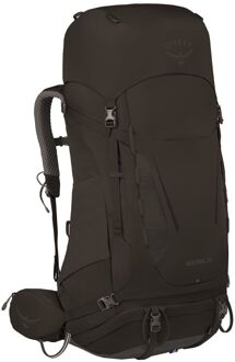 Osprey Kestrel 68 S/M black backpack Zwart - H 78 x B 37 x D 37 cm