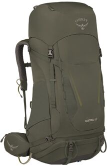 Osprey Kestrel 68 S/M bonsai green backpack Groen - H 78 x B 37 x D 37 cm