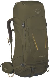 Osprey Kestrel 68 S/M moss green backpack Groen - H 78 x B 37 x D 37 cm