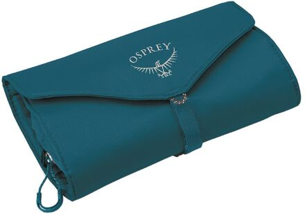 Osprey Roll Organizer waterfront blue toilettas Blauw - H 11 x B 23 x D 7 cm