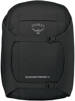 Osprey Sojourn Porter Travel Pack 46L black rugzak Zwart - H 46 x B 40 x D 31 cm