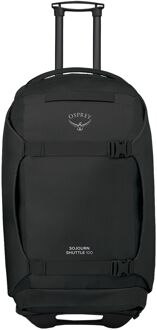 Osprey Sojourn Shuttle Wheeled Duffel 100L blackreistas met wielen Zwart - H 78 x B 49 x D 43 cm
