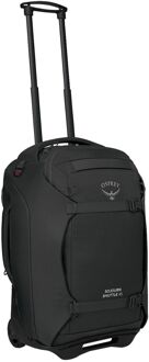 Osprey Sojourn Shuttle Wheeled Duffel 45L blackreistas met wielen Zwart - H 60 x B 42 x D 31 cm