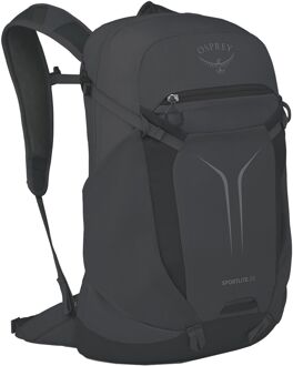 Osprey Sportlite 20 raven black rugzak Zwart - H 45 x B 29 x D 22 cm