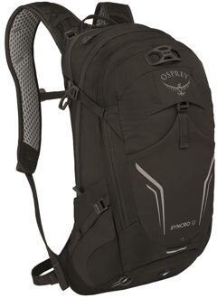 Osprey Syncro 12 black backpack Zwart - H 46 x B 27 x D 23