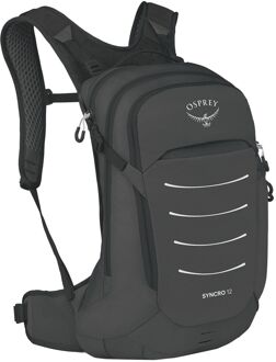 Osprey Syncro 12 raven black rugzak Zwart - H 46 x B 27 x D 23 cm