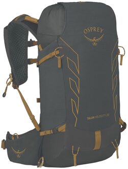 Osprey Talon Velocity 20 S/M dark charcoal/tumbleweed yellow backpack Multicolor - H 52 x B 26 x D 26