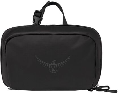 Osprey Toiletry Kit Transporter raven black-black toilettas Zwart - H 17 x B 26 x D 8 cm