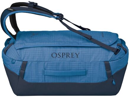 Osprey Transporter 40 blue flame-scoria blue handbagage Blauw - H 53 x B 31 x D 27 cm