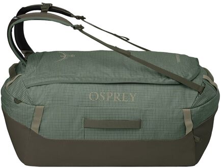 Osprey Transporter 95 pine leaf-earl grey rugzak Groen - H 44 x B 76 x D 36 cm