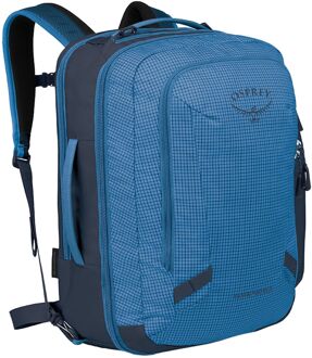 Osprey Transporter Carry On Bag 36 blue flame-scoria blue rugzak Blauw - H 50 x B 35 x D 27 cm