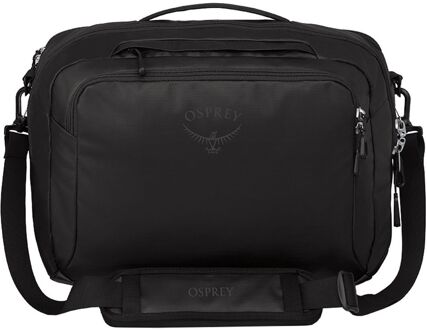 Osprey Transporter Carryon Boarding Bag raven black-black handbagage Zwart - H 31 x B 45 x D 22 cm