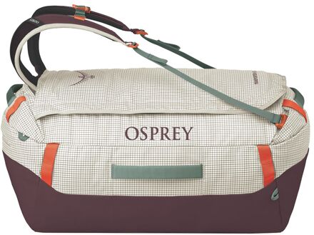 Osprey Transporter Duffel 65 mystery white rugzak Wit - H 60 x B 36 x D 32 cm