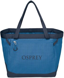 Osprey Transporter Gear tote bag 28 blue flame-scoria blue handbagage damestas Blauw - H 31 x B 39 x D 34 cm