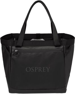 Osprey Transporter Gear tote bag 28 raven black-black handbagage damestas Zwart - H 31 x B 39 x D 34 cm